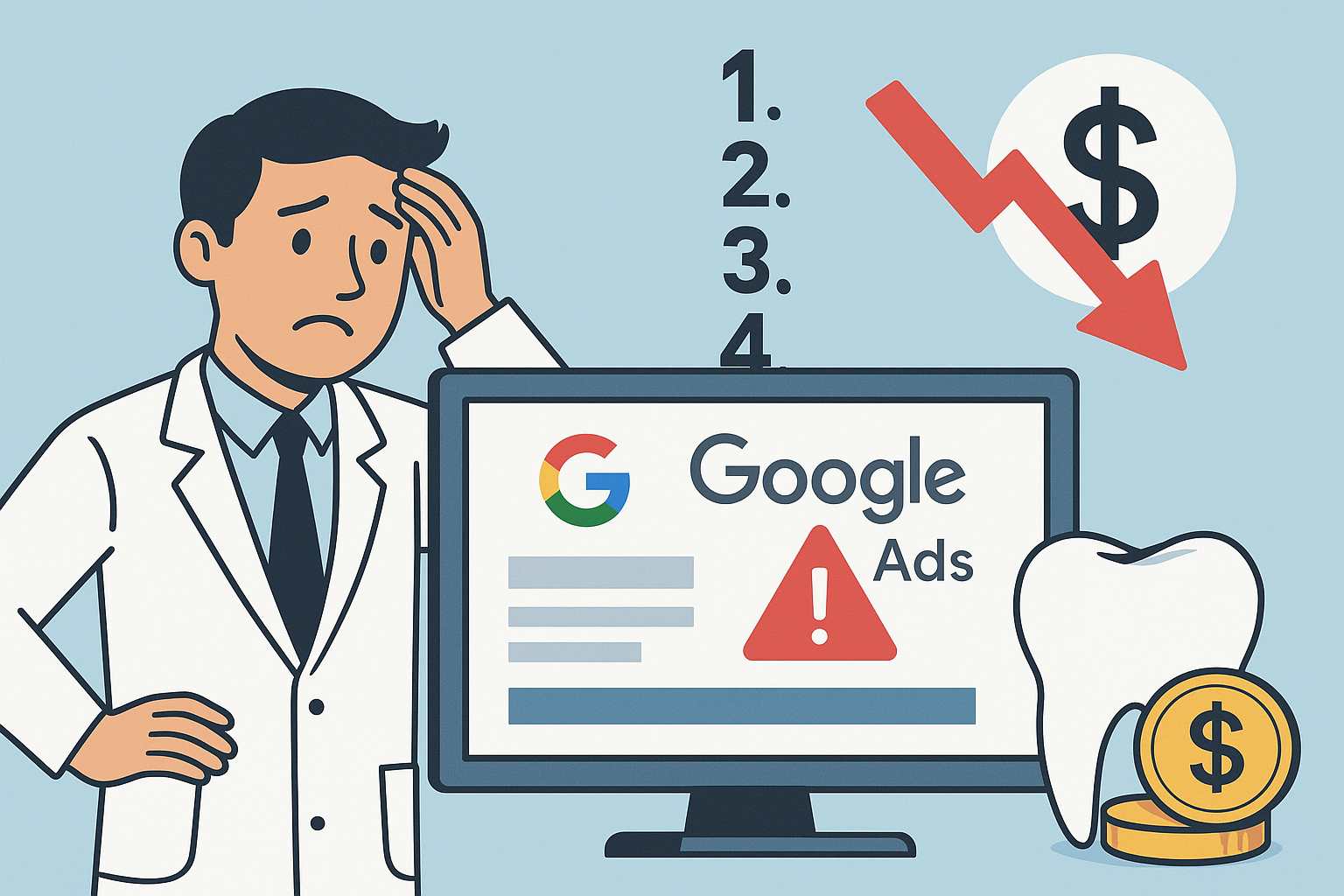 The Top 5 Google Ads Mistakes That Cost Dentists Thousands