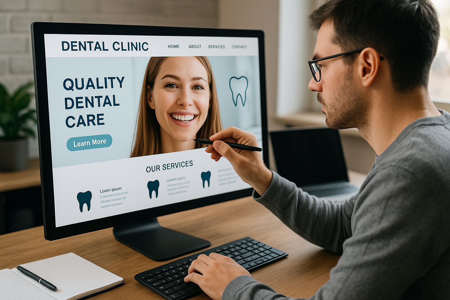 Building the Perfect Dental Website: Trends & Tools You Need in 2025