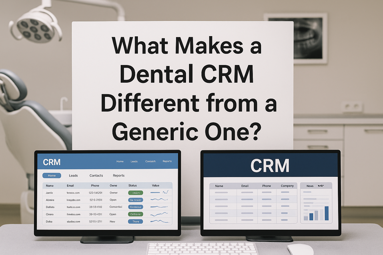 What Makes a Dental CRM Different from a Generic One?