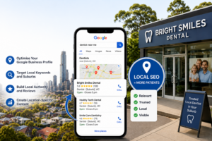 Ranking dentist near me keywords, dental marketing
